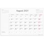 Kalender 2025 Månadsblock 240x152 mm