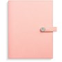 Kalender 2025 Dagbok rosa konstläder Amelia