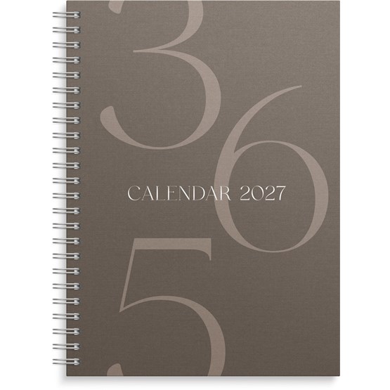 Kalender 2027 Senator A5 Story brun
