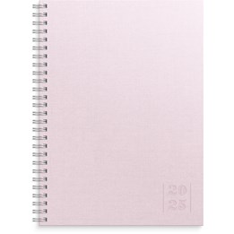 Kalender 2025 Business Textile rosa