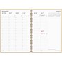 Kalender 2027 Business A5 Textile senapsgul