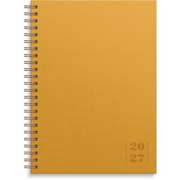 Kalender 2027 Senator A5 Textile senapsgul