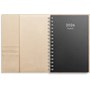Kalender 2026 Dagbok beige konstläder Tora
