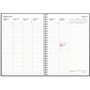 Kalender 2026 Business beige konstläder Tora