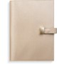 Kalender 2026 Senator A5 beige konstläder Tora