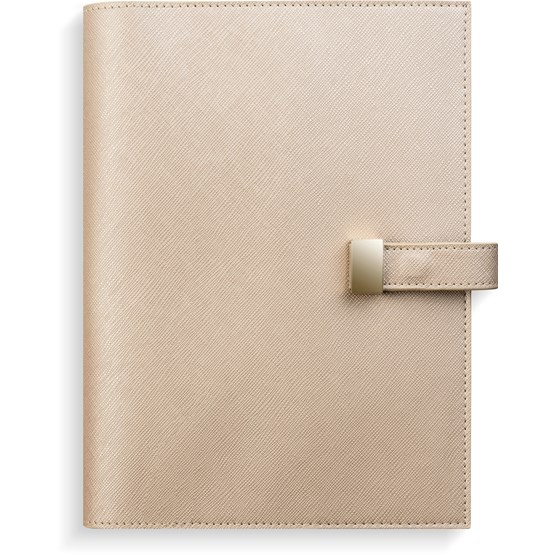 Kalender 2026 Weekly A5 beige konstläder Tora