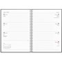 Kalender 2027 Senator A5 svart konstläder