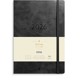 Kalender 2026 Agency Forma Deluxe svart