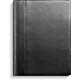 Kalender 2025 Weekly A5 svart skinn