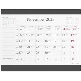 Kalender 2023 Musmatta månadsblock