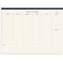 Weekly planner pad Textile
