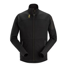 Tröja Zip Bm Microfleece Svart 94380400-XXL Snickers