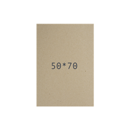 Textkartong 50x70cm Kvistpapper 10st/fp 8004074
