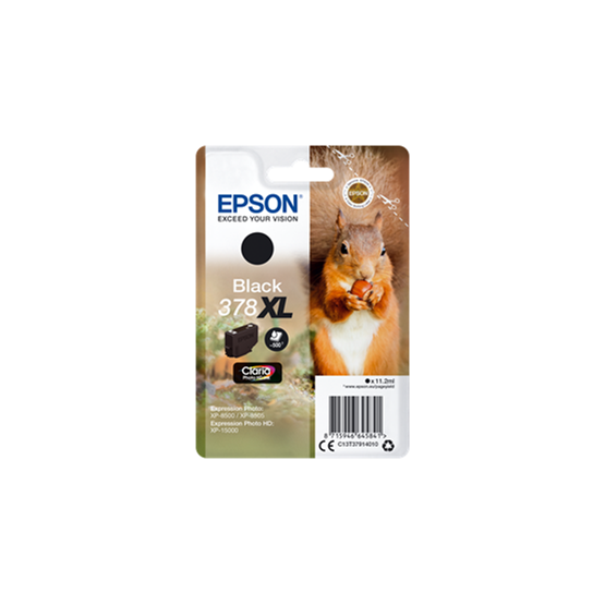 Bläckpatron Epson T378XL Svart
