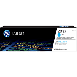 Toner Orginal HP LaserJet 203X cyan