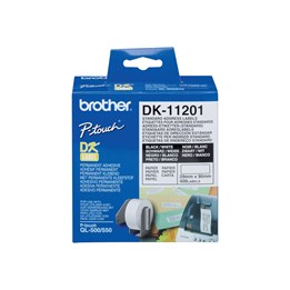 Etikett Brother 29x90mm Vit