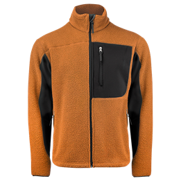 Fleecejacka Pile FJ85 Orange/Svart