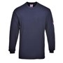 Långärmad T-shirt Antistatisk Marinblå