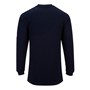 Långärmad T-shirt Antistatisk Marinblå