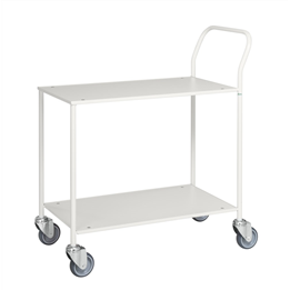 Bordsvagn 2 Plan, 840x430x970mm Vit