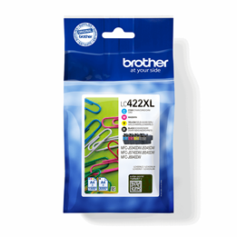 Bläckpatron Brother LC422XL CMYK Multipack