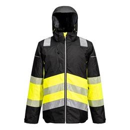 Vinterjacka Klass 1 PW364 Gul/Svart