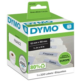 Etikett Dymo Label 50x12 Hängmapp