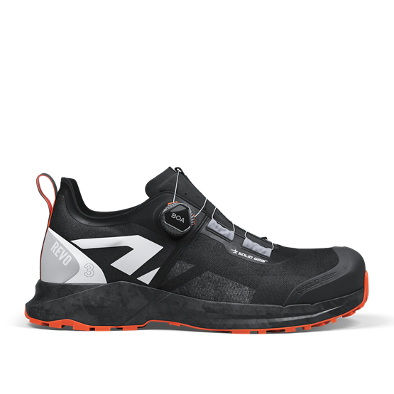 Skyddssko Revo 3 Air Low Svart/Orange