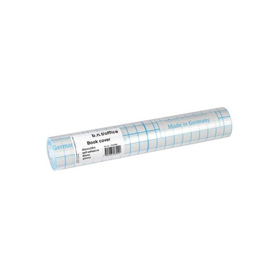 Bokfilm 80 Mikron 40cm x 25m Blank