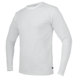 Stretch T-shirt L/S Vit