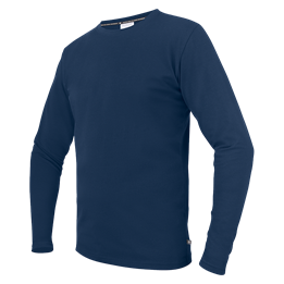Stretch T-shirt L/S Marinblå