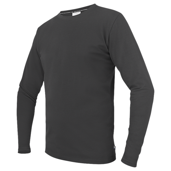 Stretch T-shirt L/S Svart