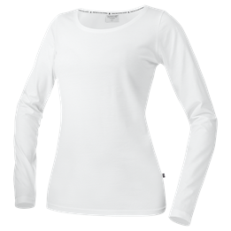 Stretch T-shirt L/S Dam Vit