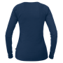 Stretch T-shirt L/S Dam Marinblå