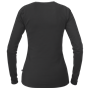 Stretch T-shirt L/S Dam Svart
