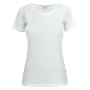 T-shirt Stretch Vit Dam
