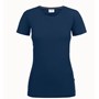 T-Shirt Stretch Marinblå Dam