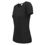 T-shirt Stretch Svart Dam